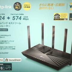 WiFiルーター tp-link ArcherAX4800