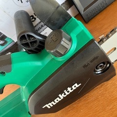 マキタ電動チェーンソーの画像