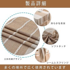 新品未使用テーブルクロスの画像