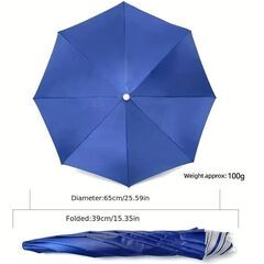 レジャーハット 折りたたみ傘 釣り ピンク メンズ レディース かぶる傘 日よけ 災害の画像