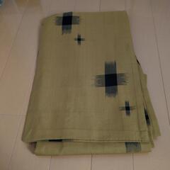 着物　ウール　3枚　ハンドメイド　布　生地　ハギレの画像