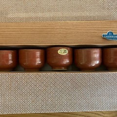未使用　
砥部焼　おちょこ　ぐい呑みの画像