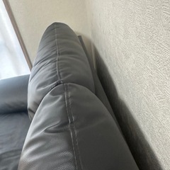 (値下げしました‼️)傷・汚れに強い合成皮革　ニトリNシールド2人ソファの画像