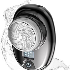 【新品未使用】メンズ 髭剃り 電気シェーバー小型 Type-C充...