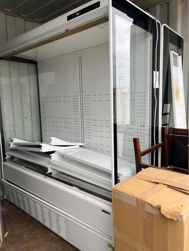 冷蔵 陳列棚 冷蔵庫 店舗用 2台まとめて。