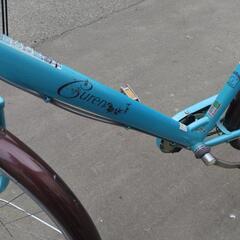 【売約済み】26インチ 🚲 中古 自転車 8,980円 🔁6段切替 🔑鍵新品 💡オートライト付 新規防犯登録料コミ 631の画像