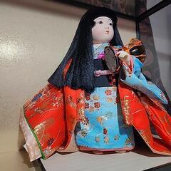 差し上げます　京人形の画像