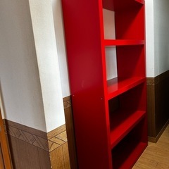 【4/12午前限定】IKEA 棚　レッド