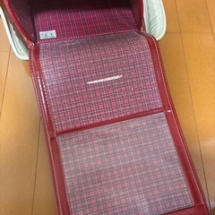 【中古】サンリオ（うさはな）赤色ランドセルの画像