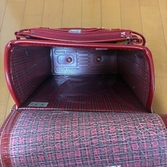 【中古】サンリオ（うさはな）赤色ランドセルの画像