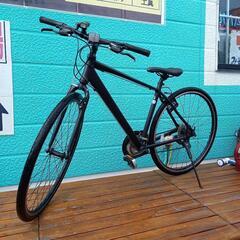 美品！マットブラック！PROGEAR！ファーストクロス！21段変速付！クロスバイクの画像
