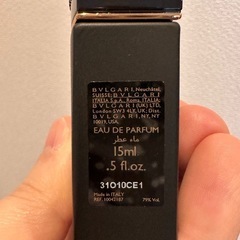 ブルガリ マンインブラック 15mL メンズ香水の画像