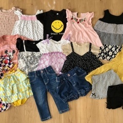 半袖 夏服 まとめ売り 保育園着 女の子 80②