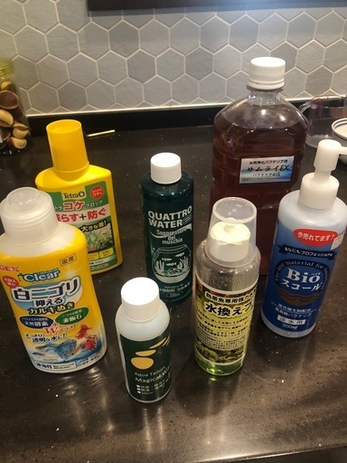 熱帯魚水質改善セット