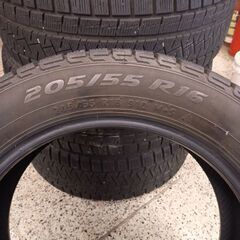 工賃込！ピレリ スタッドレス4本セット 205/55R16 履き潰し用におすすめ！の画像