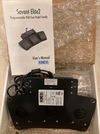 フットスイッチ トリプル Kinesis Savant Elite2