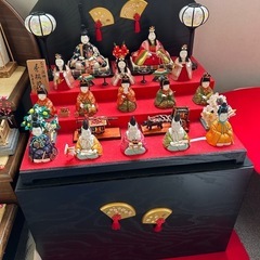 4/20まで！
真多呂作　 設置が簡単！コンパクト雛飾り の画像