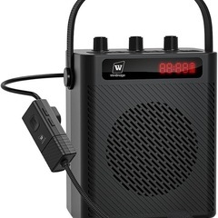 ✨人気品✨ ポータブル拡声器 ハンズフリー拡声器 スピーカーセッ...