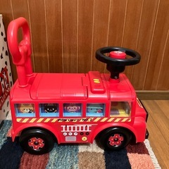 消防車　乗り物（中古）の画像