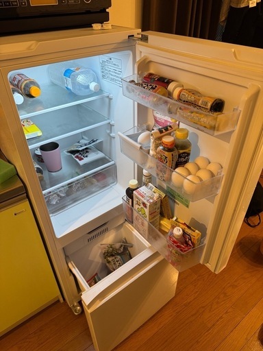 【中古】Hisense（162L）ホワイト