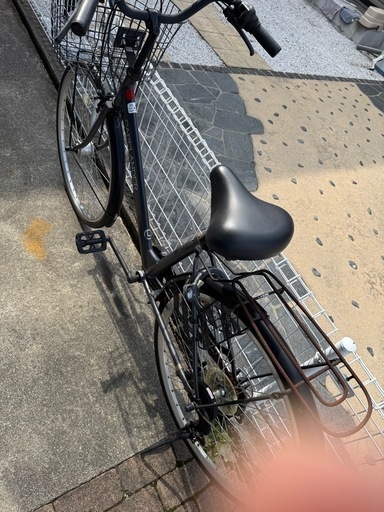 自転車　黒　26インチ