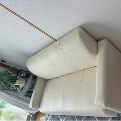 2人掛け カウチソファ の画像