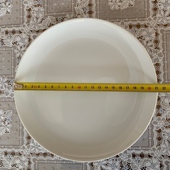 食器　ニトリ　プレート　お皿　4枚セット　白色 の画像