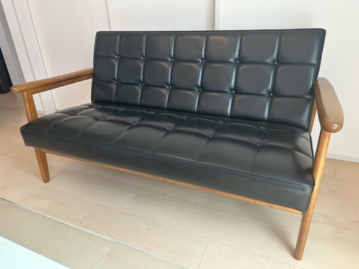 カリモク60  Kチェア　2シーター