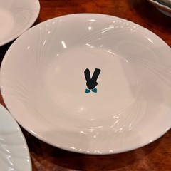 カレーシチューパスタ皿4枚の画像