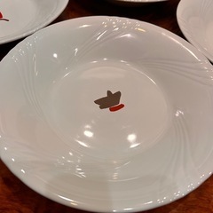 カレーシチューパスタ皿4枚の画像