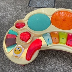 知育玩具 テーブル型 多色 食材モチーフの画像