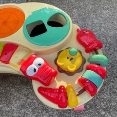 知育玩具 テーブル型 多色 食材モチーフの画像