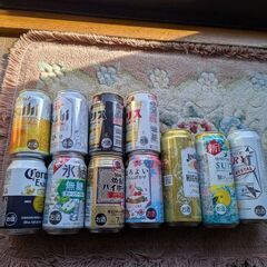 お花見 トリス 缶ビール お酒類 350と500ml 11本セット