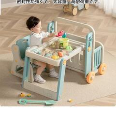 土日値下げ　子ども　つくえ　いす　未使用の画像