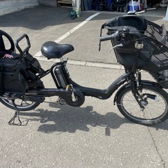 YAMAHA 20インチ３人乗り電動アシスト自転車
