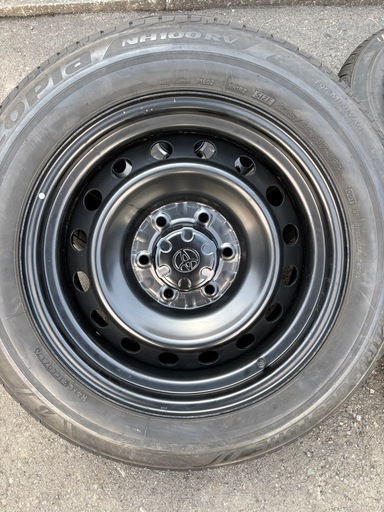 FJクルーザー純正17インチスチールホイール225/60R17夏タイヤ