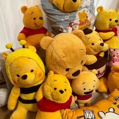 ディズニープーさんのぬいぐるみ＆その他ありの画像