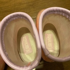 長靴　15.0cm   双子ちゃんへ　ピンク　スヌーピー　2足セットの画像