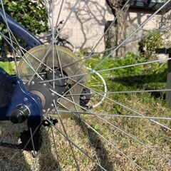 あさひ自転車　WEEKEND BIKES ネイビー　変速あり　品質保証書付きの画像