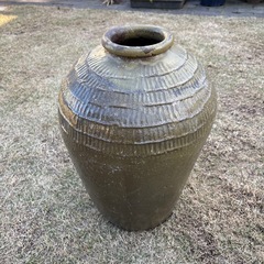 壺　骨董　かめ　水瓶　花瓶 の画像