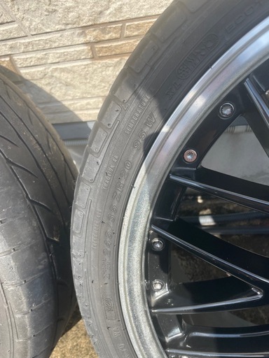 20インチ　4本セットホイールタイヤセット　　