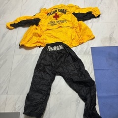 yellow cornレインウェアの画像