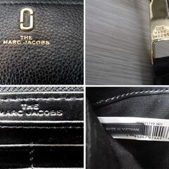 MARC JACOBS ラウンドファスナー 長財布 M0015119 ブラック/黒 レザー マーク ジェイコブス 苫小牧西店の画像