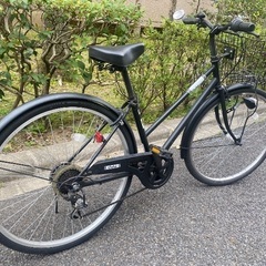 26インチ　ギア付き自転車
