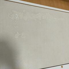ニトリ シングルベット ホワイトの画像