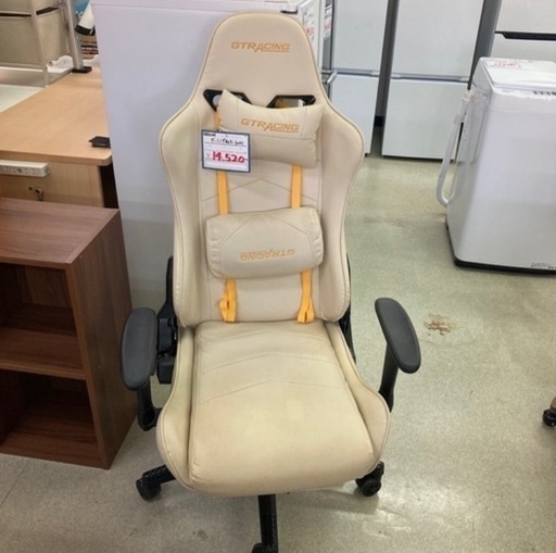 0017 ゲーミングチェア WH