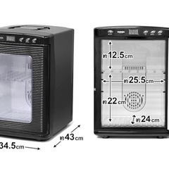 ベルソス　冷温庫　25L  ホワイトの画像
