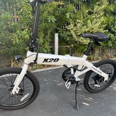 【美品】折り畳み電動アシスト自転車 PYKES PEAK X20