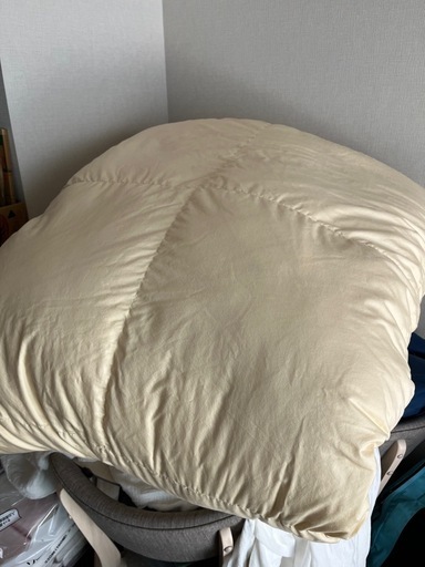 高級寝具　ハンガリーマザーグースダウン95　羽毛掛け布団ダブル　富士新幸30万円