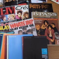 GLAY　雑誌　ツアーグッズ　ファンクラブの画像